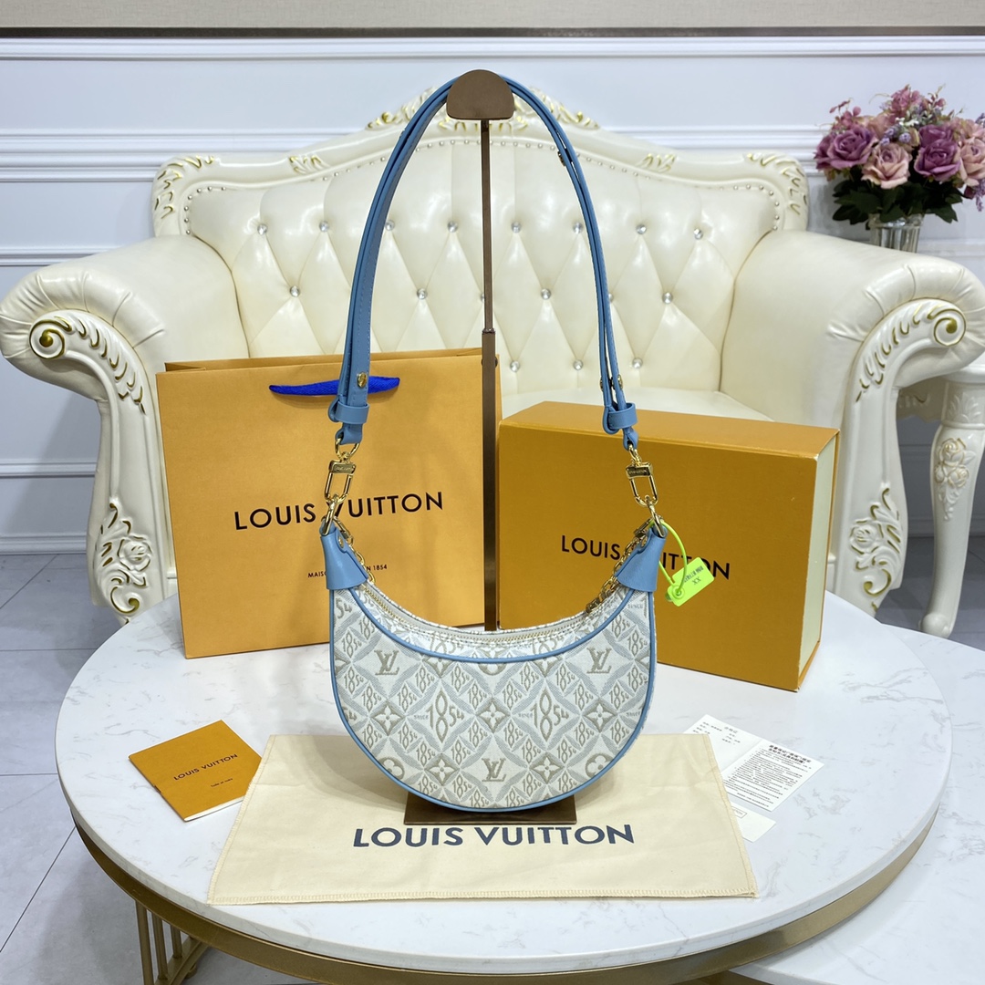 Louis Vuitton LOOP Handbag M81094 Ecru/Blue